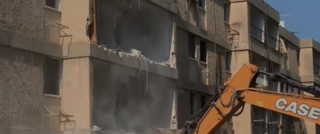 מתחם פיכמן נהרס