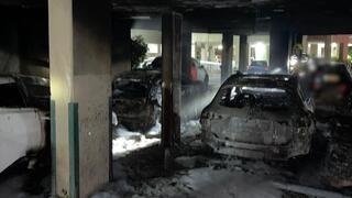 הרכבים שעלו באש בחולון