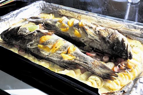 דגים בתנור של פיני לוי. צילום: ריאן